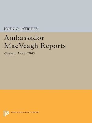 cover image of Ambassador MacVeagh Reports